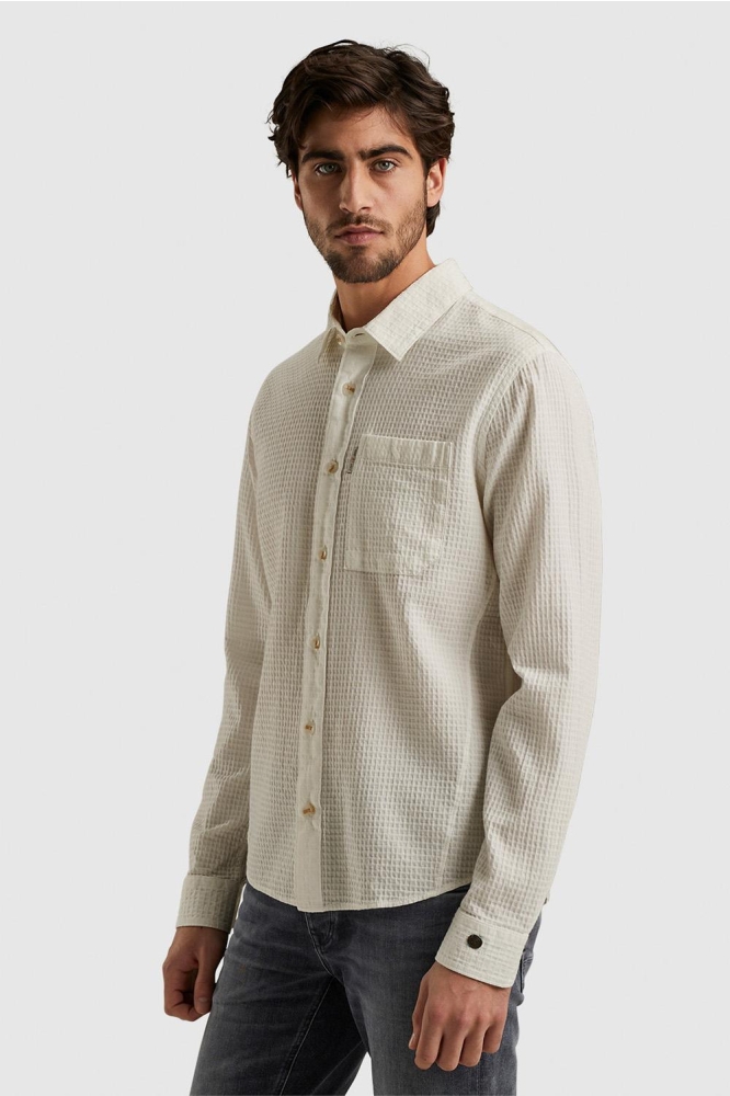 SHIRT WITH CHECK TEXTURE CSI2402205 7155